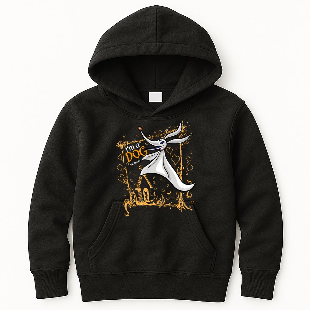I’M A Dog Person Halloween Dog Zero Dog Nightmare Kids Hoodie