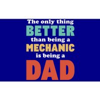 I'm A Dad And Mechanic Funny Fatherhood Funny Dad Gift Bumper Sticker