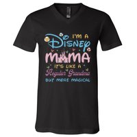 I'm A Diz Nee Mama It’s Like Regular Grandma But More Magical Mother's Day V-Neck T-Shirt