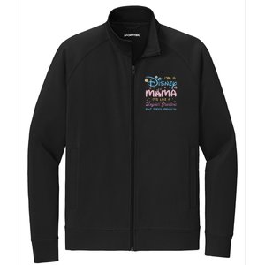 I'm A Diz Nee Mama It’s Like Regular Grandma But More Magical Mother's Day Stretch Full-Zip Cadet Jacket