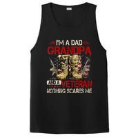 Im A Dad Grandpa And A Veteran American Flag Gists For Dad PosiCharge Competitor Tank