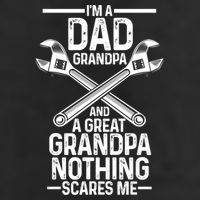 Im A Dad Grandpa And A Great Grandpa Cars Gift 7 Panel Mesh Trucker Snapback Hat