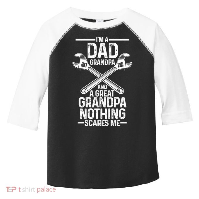 Im A Dad Grandpa And A Great Grandpa Cars Gift Toddler Fine Jersey T-Shirt