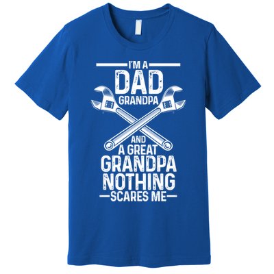 Im A Dad Grandpa And A Great Grandpa Cars Gift Premium T-Shirt