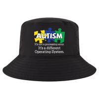 It's A Different Operating System Autism Awareness, Autism Puzzle Cool Comfort Performance Bucket Hat