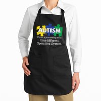 It's A Different Operating System Autism Awareness, Autism Puzzle Apron