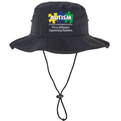 It's A Different Operating System Autism Awareness, Autism Puzzle Bucket Hat