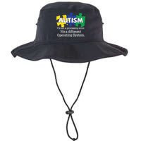 It's A Different Operating System Autism Awareness, Autism Puzzle Bucket Hat
