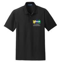 It's A Different Operating System Autism Awareness, Autism Puzzle Dry Zone Grid Polo
