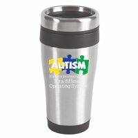 It's A Different Operating System Autism Awareness, Autism Puzzle 16oz Travel Tumbler