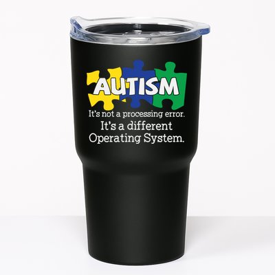 It's A Different Operating System Autism Awareness, Autism Puzzle Tumbler