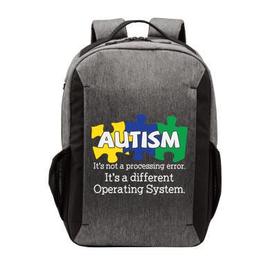 It's A Different Operating System Autism Awareness, Autism Puzzle Vector Backpack