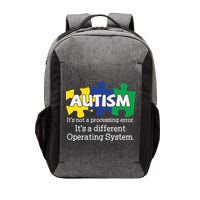 It's A Different Operating System Autism Awareness, Autism Puzzle Vector Backpack