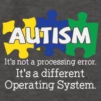 It's A Different Operating System Autism Awareness, Autism Puzzle Vector Backpack