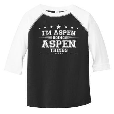 Im Aspen Doing Aspen Things Toddler Fine Jersey T-Shirt