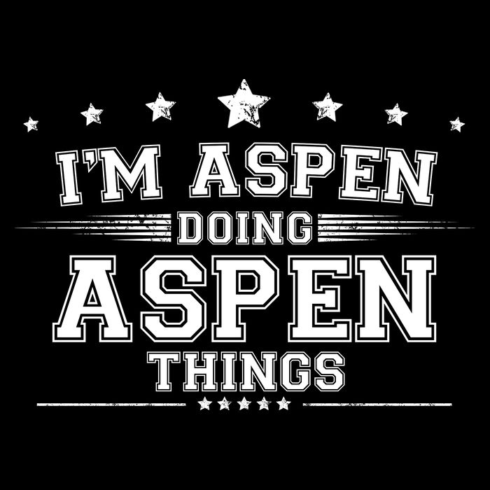 Im Aspen Doing Aspen Things Crop Top
