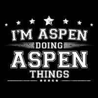 Im Aspen Doing Aspen Things Cropped Pullover Crew