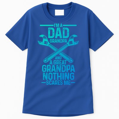 Im A Dad Grandpa And A Great Grandpa Cars Gift Tall T-Shirt