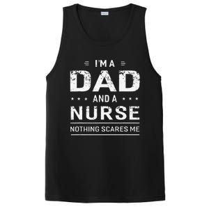 Im A Dad And Nurse For Men Father Funny Gift PosiCharge Competitor Tank