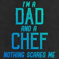 Im A Dad And A Chef Nothing Scares Me Meaningful Gift 25L Jumbo Tote