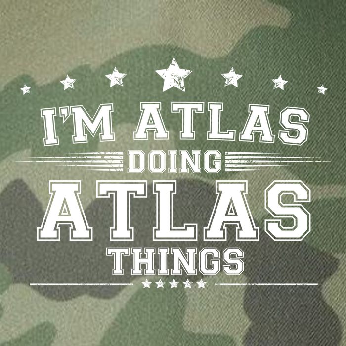 Im Atlas Doing Atlas Things Legacy Tie Dye Trucker Hat