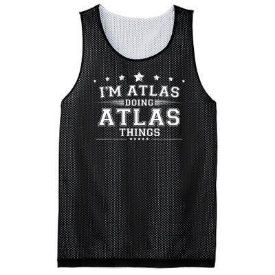 Im Atlas Doing Atlas Things Mesh Reversible Basketball Jersey Tank