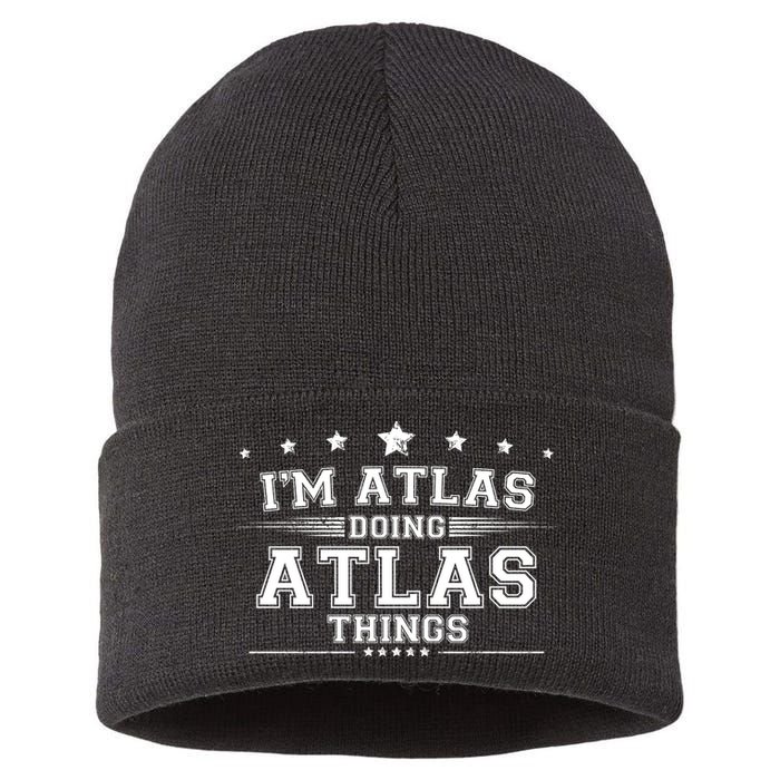 Im Atlas Doing Atlas Things Sustainable Knit Beanie