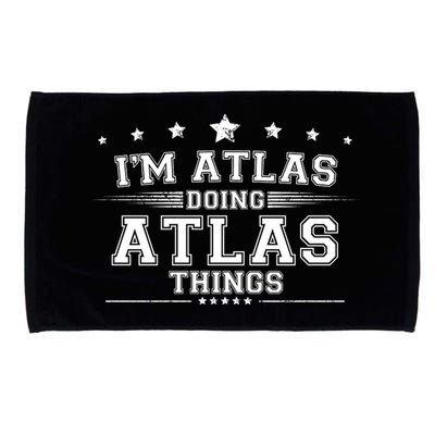 Im Atlas Doing Atlas Things Microfiber Hand Towel