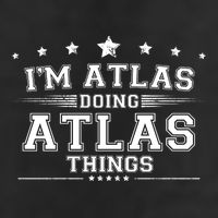 Im Atlas Doing Atlas Things Microfiber Hand Towel