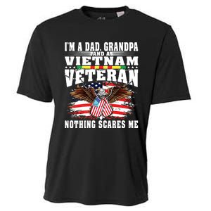 Im A Dad Grandpa And Vietnam Veteran Nothing Scares Me Cooling Performance Crew T-Shirt