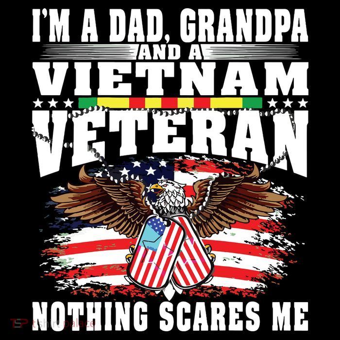 Im A Dad Grandpa And Vietnam Veteran Nothing Scares Me Women's T-Shirt