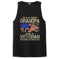 Im A Dad Grandpa And Veteran Fathers Day Papa Grandpa Gifts PosiCharge Competitor Tank