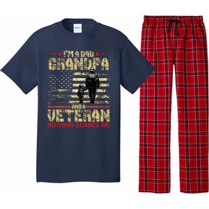 Im A Dad Grandpa And Veteran Fathers Day Papa Grandpa Pajama Set