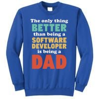 I'm A Dad And Software Engineer Funny Fatherhood Funny Dad Gift Sweatshirt