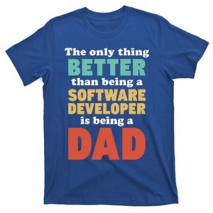 I'm A Dad And Software Engineer Funny Fatherhood Funny Dad Gift T-Shirt