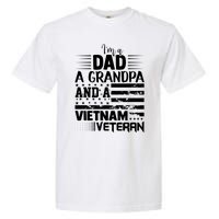 I'm A Dad A Grandpa And A Vietnam Veteran US Army Veteran Day Garment-Dyed Heavyweight T-Shirt