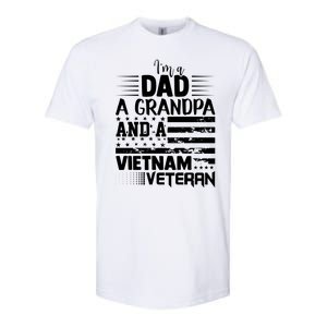 I'm A Dad A Grandpa And A Vietnam Veteran US Army Veteran Day Softstyle CVC T-Shirt