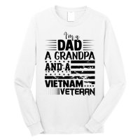 I'm A Dad A Grandpa And A Vietnam Veteran US Army Veteran Day Long Sleeve Shirt