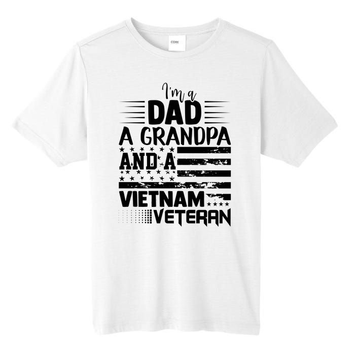 I'm A Dad A Grandpa And A Vietnam Veteran US Army Veteran Day Tall Fusion ChromaSoft Performance T-Shirt