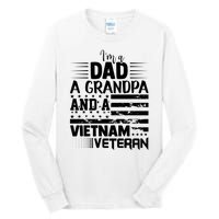 I'm A Dad A Grandpa And A Vietnam Veteran US Army Veteran Day Tall Long Sleeve T-Shirt