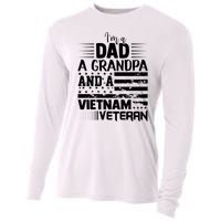 I'm A Dad A Grandpa And A Vietnam Veteran US Army Veteran Day Cooling Performance Long Sleeve Crew