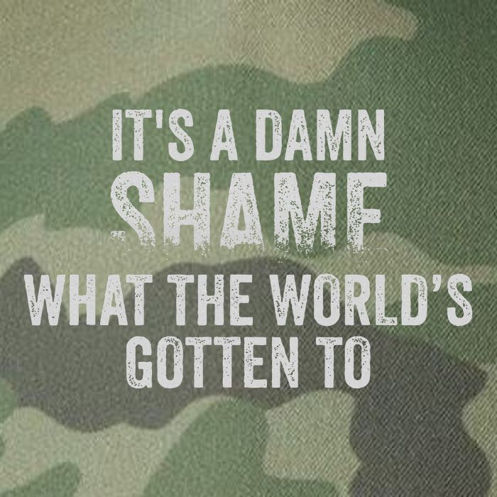ItS A Damn Shame What The WorldS Gotten Legacy Tie Dye Trucker Hat