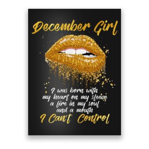 I'm a December Funny Birthday Poster