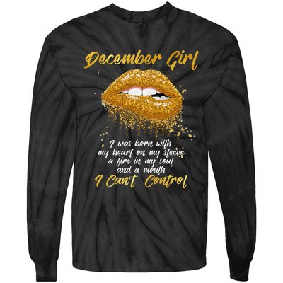 I'm a December Funny Birthday Tie-Dye Long Sleeve Shirt