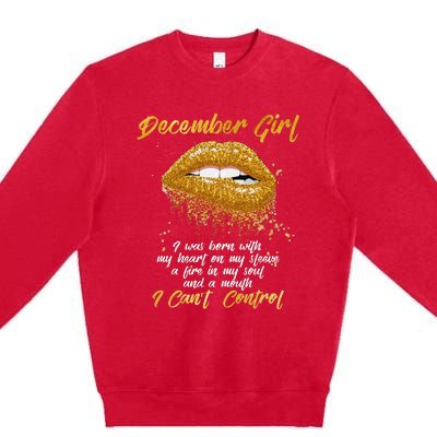 I'm a December Funny Birthday Premium Crewneck Sweatshirt