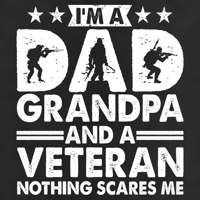 I'm A Dad Grandpa And A Veteran Nothing Scares Me 15oz Campfire Ceramic Mug