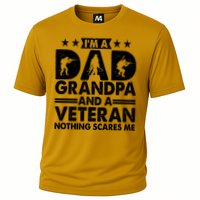 I'm A Dad Grandpa And A Veteran Nothing Scares Me Performance Shirt