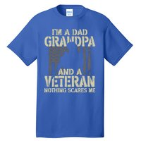 Im A Dad Grandpa And Veteran Fathers Day Funny Military Gift Tall T-Shirt