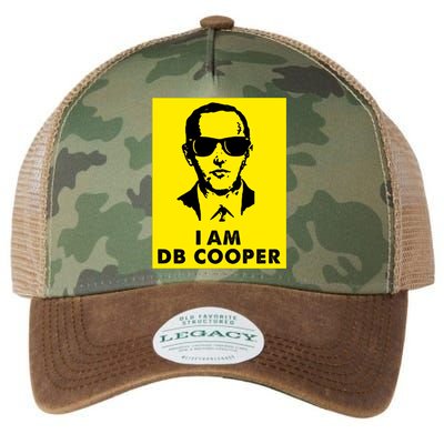 I Am D. B. Cooper Robber Thief Parachute Funny Legacy Tie Dye Trucker Hat