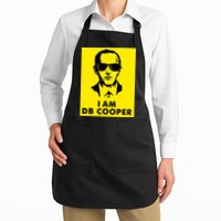 I Am D. B. Cooper Robber Thief Parachute Funny Full-Length Apron With Pockets